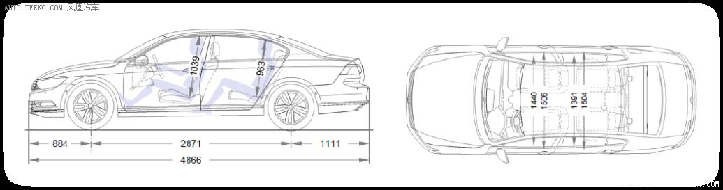 邁騰車簡筆畫